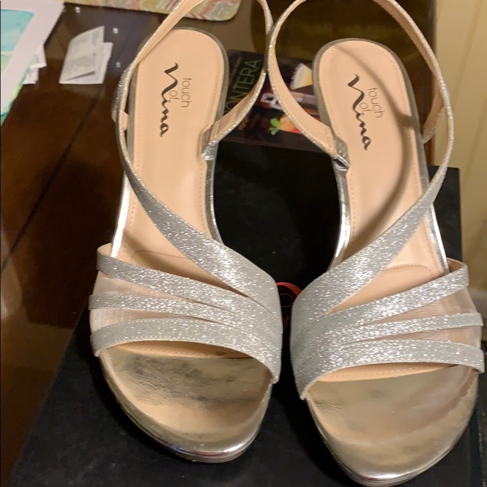 Silver heels